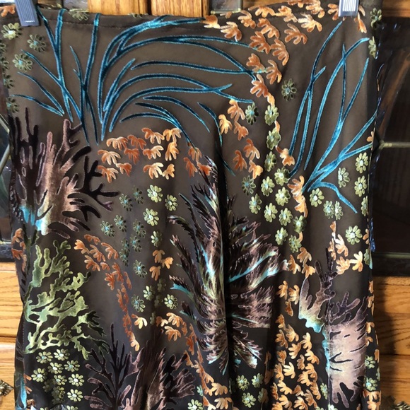 Boston Proper Flowy Midi-skirt Size 4 very gently used - Picture 3 of 11